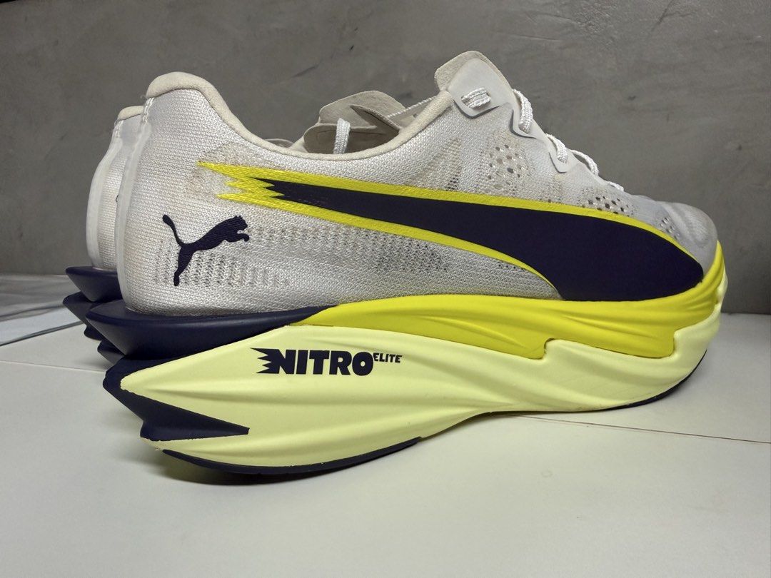 Puma NITRO Elite 4 Running Shoes (Category: Sneakers) located in San Rafael. Submitted by froyce (Listing ID 1453908241, Image 1). Description: Used for 16+km Bought for 13,800.