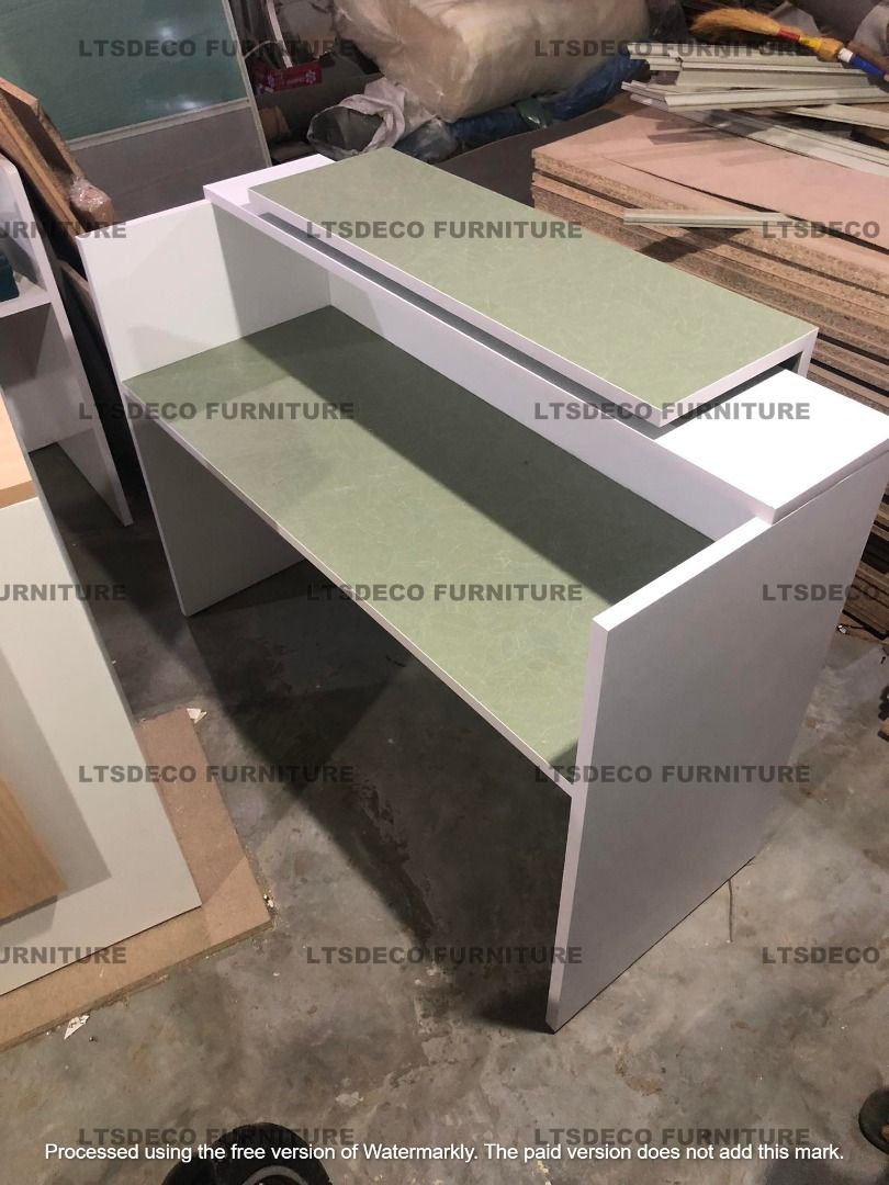 RECEPTION TABLE OFFICE FURNITURE OFFICE PARTITION (Category: Office Furniture & Fixtures) located in Quezon City. Submitted by jane.6705fe (Listing ID 1453864957, Image 2). Description: " PRICE MAY VARY DEPENDING ON SIZE, MATERIAL, AND CUSTOMIZATION. " --PRICE IS POSTING PURPOSES ONLY!! ✅ INQUIRE NOW! Hi! Are you looking for MODULAR WORKSTATION OFFICE PARTITION, ACCORDION WALL AND DOOR PARTITION, TOILET/URINAL PARTITION and OFFICE FURNITURE SUPPL