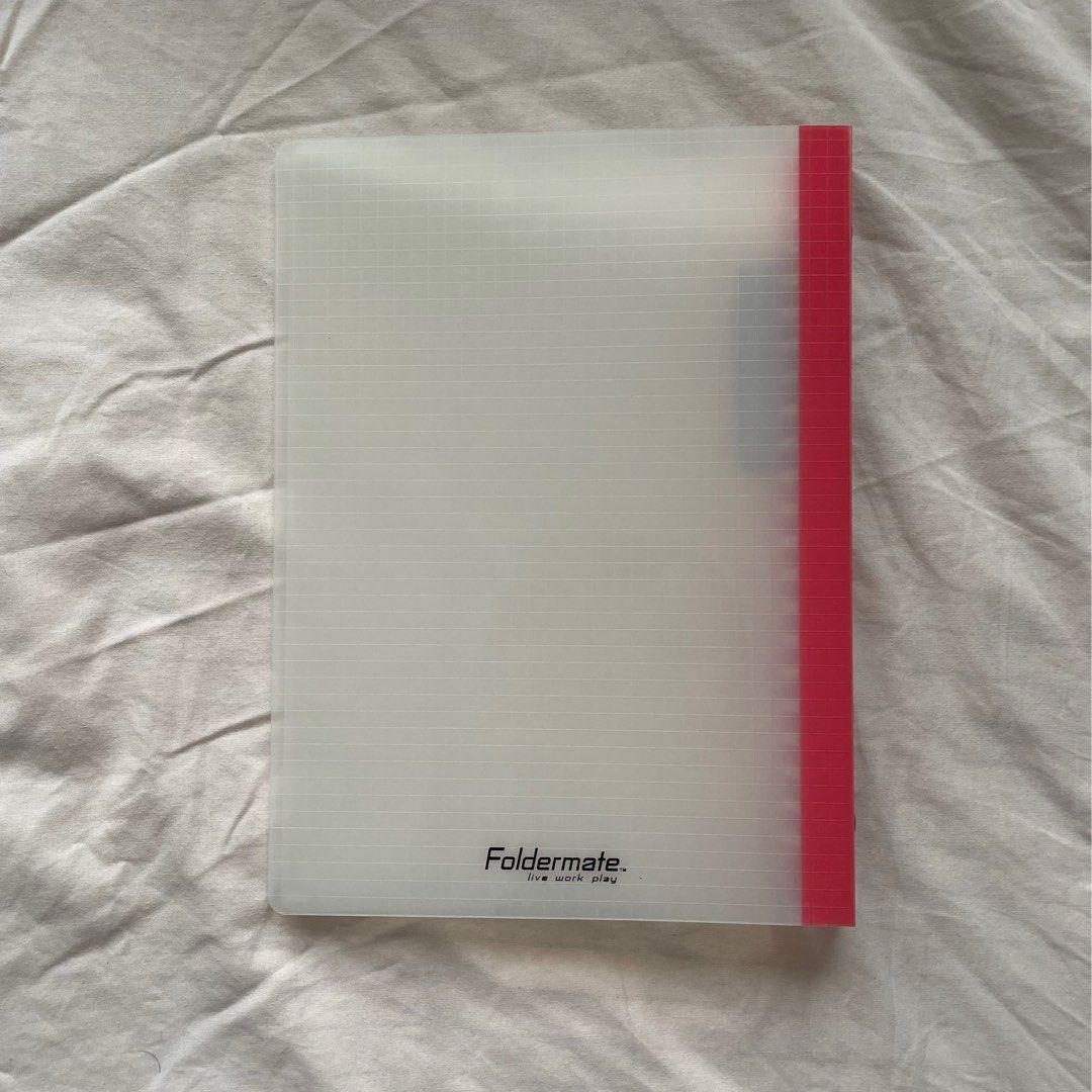 Refillable Binder Notebook (by Foldermate) (Category: Stationery & School Supplies) located in Manila. Submitted by stuffbyaly (Listing ID 1453968683, Image 2). Description: Message me if you have any questions!.