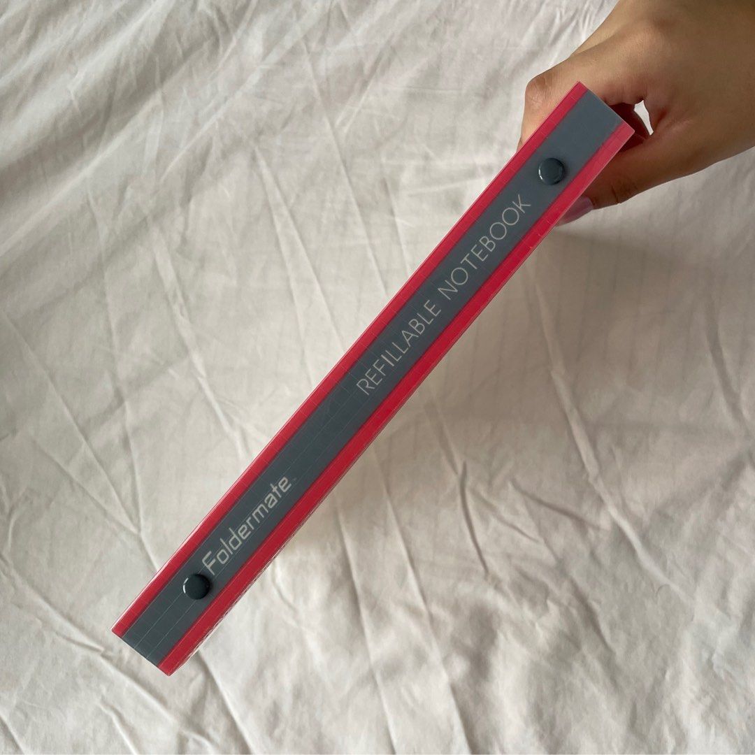 Refillable Binder Notebook (by Foldermate) (Category: Stationery & School Supplies) located in Manila. Submitted by stuffbyaly (Listing ID 1453968683, Image 3). Description: Message me if you have any questions!.