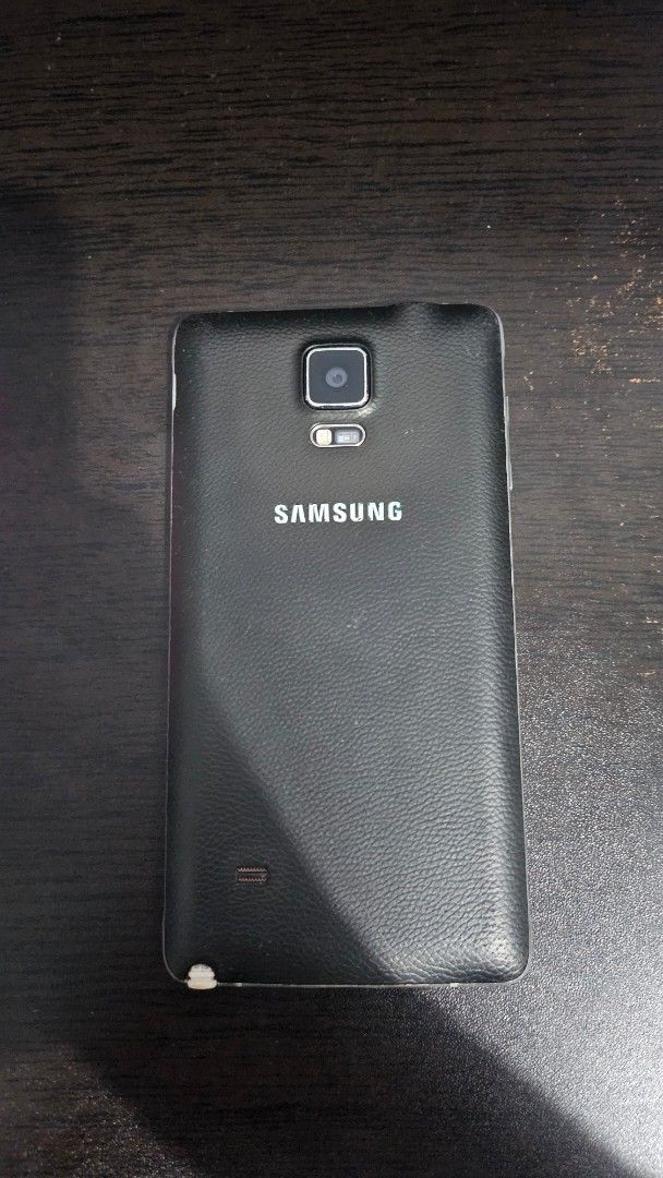 samsung galaxy note 4 (Category: Samsung) located in Bulacan. Submitted by leighevans (Listing ID 1453915514, Image 2). Description: samsung galaxy note 4 no battery..