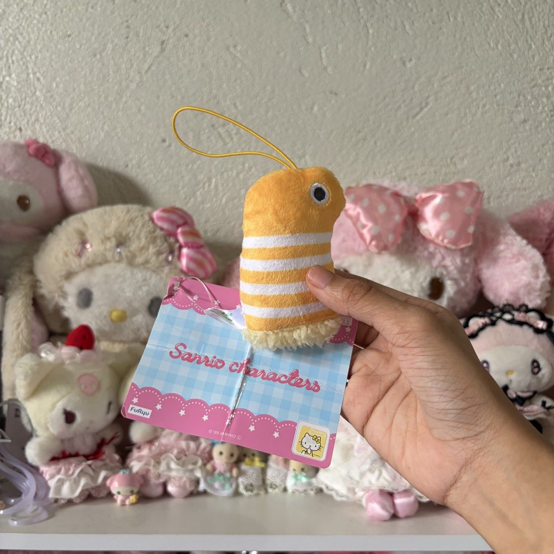 Sanrio Pekkle Costume Charm (Category: Character Goods) located in Manila. Submitted by bbwoniee_ (Listing ID 1453975471, Image 2). Description: 🧸✨ welcome 📦 mode of delivery → j&t, flash, lalamove, and sco 💳 mode of payment → gcash 📝 important notes → mine now, pay now → items are cross-posted → prices & availability may change → once shipped, seller is not liable for loss or courier delays → no rush replies / shipping 🛍️✨💕 shop rules → no