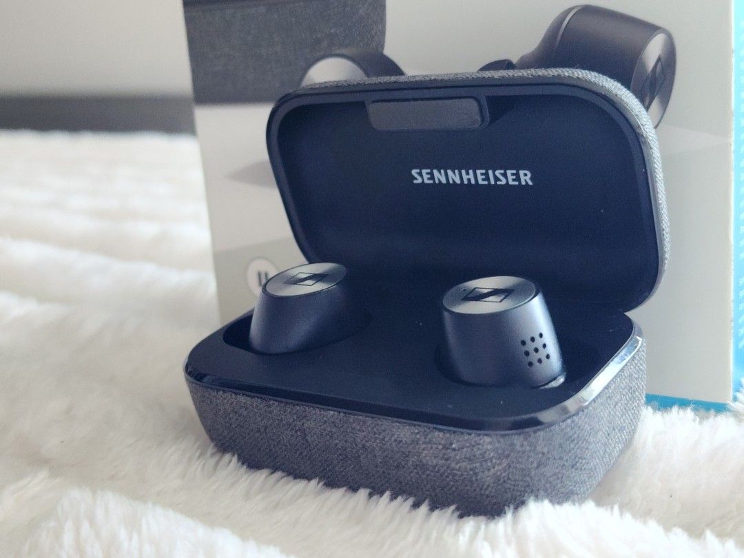 Sennheiser Momentum True Wireless 2 Earbuds (Category: Earphones) located in Quezon City. Submitted by viflor (Listing ID 1453841737, Image 1). Description: See picture, what you see is what you get - Sennheiser Momentum True Wireless 2 Earbuds - Color: Black - Includes Charging Case - Comes with Original Box - Experience premium audio quality.