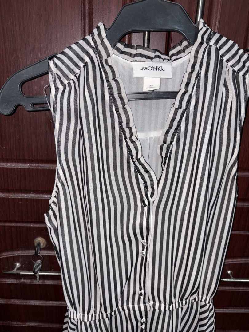 Short dress (Category: Dresses) located in Quezon City. Submitted by ela___ (Listing ID 1453825445, Image 2). Description: - stripe dress -small -good for summer or hangouts.