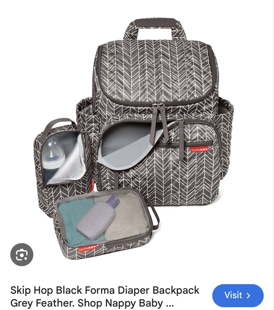 Skiphop Baby Bag (Category: Other Babies Going Out Needs) located in Manila. Submitted by zapantaesther (Listing ID 1453876972, Image 2). Description: Skiphop baby bag .