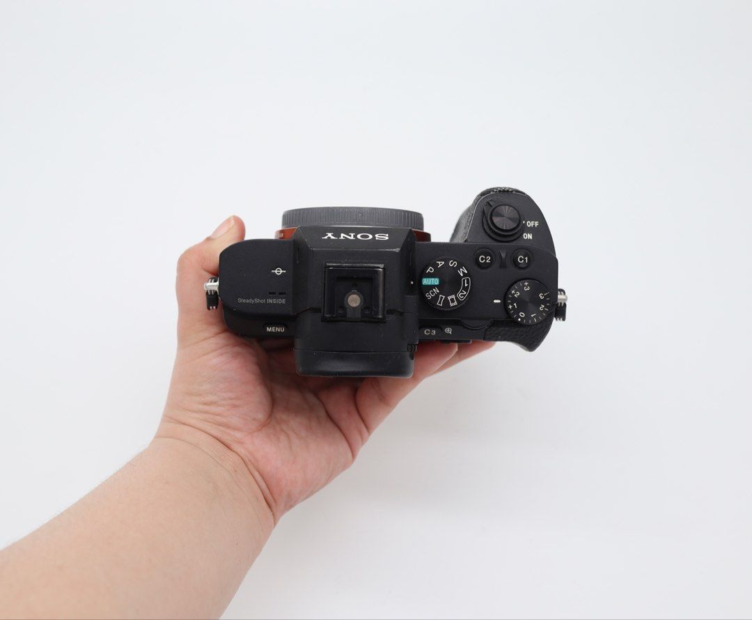 Sony a7II Full frame body (Category: Cameras) located in Manila. Submitted by jaimeeloutan (Listing ID 1453897801, Image 3). Description: for sale! Sony a7ii Full Frame Camera body only 💰33,490 body only fixed price posted Shutter count 20k No issue check all you want Minor sign of usage presentable Actual picture posted already wag maghanap ng wala sa post - The Sony a7 II 24.3 MP full-frame camera 5-axis in-body image stabilization, a 117-poin