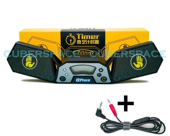 Speedcube Stackmat Training Timer (Category: Interactive Toys) located in Singapore. Submitted by caramel5 (Listing ID 1453994623, Image 2). Description: Add On Timer Only=$31 Timer + 3.5mm Cable=$36 Timer + PB Mat (S)=$39 Timer + PB Mat (L)=$41 Timer + Player 1 Mat=$41 Product Description The QiYi Speedcube Timer is a timer introduced by QiYi MoFangGe, made specifically for speedcubing. The QiYi Speedcube Timer features: - An appealing external 