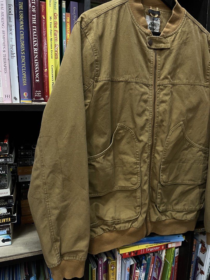 SS17 Timberland Watheargear Canvas Mackinaw Type Work Jacket (Category: Coats, Jackets and Outerwear) located in Baguio. Submitted by feelathome (Listing ID 1453960845, Image 3). Description: SS17 Timberland Watheargear Canvas Mackinaw Type Work Jacket Tag size: Large Width: 24 Length: 27 Shoulder: 18 Sleeves: 26 Excellent condition 2,750php Free nationwide shipping. Read the description and check all photos carefully before buying. If you have a