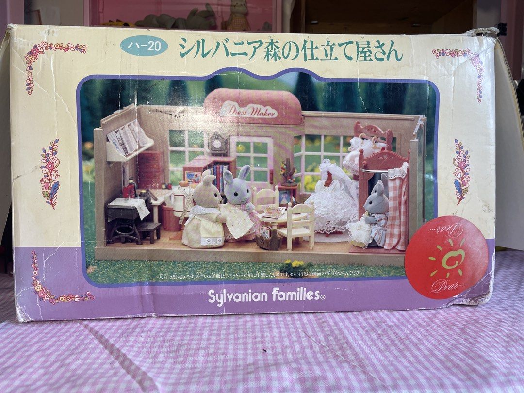 Sylvanian Families Dressmaker (Category: Kids Toys) located in Tuba. Submitted by pinkpicker (Listing ID 1453868730, Image 1). Description: Missing pieces .