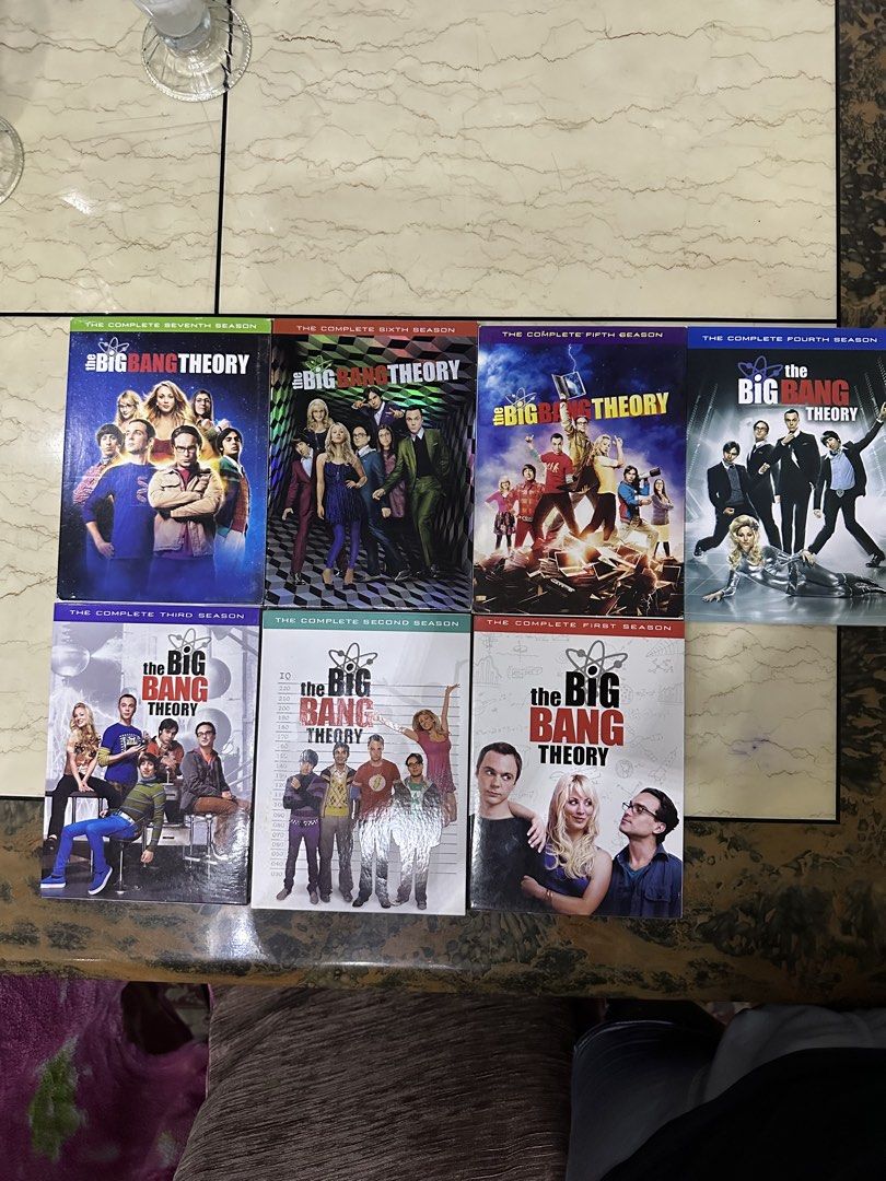 The Big Bang Theory (Category: CDs & DVDs) located in Makati City. Submitted by kicksteal (Listing ID 1453841518, Image 1). Description: - The Big Bang Theory DVD Collection - Includes Seasons 1 through 7 - Relive all the laughs and iconic moments - Great for any fan of the show - Complete series set Take all 2000 slightly negotiable .