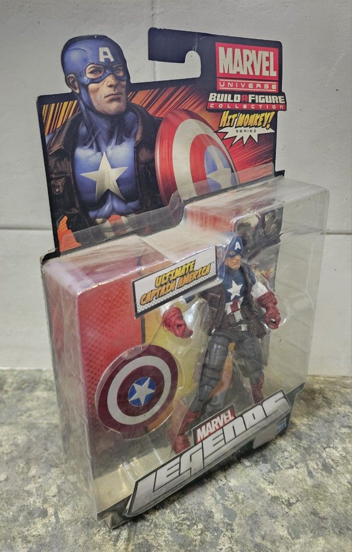 ULTIMATE CAPTAIN AMERICA - 2011 Hasbro Marvel Legends Hit Monkey BAF Series (Category: Figurines & Statues) located in Quezon City. Submitted by charliebrown_olx (Listing ID 1453870320, Image 2). Description: AVENGERS, CAPTAIN AMERICA, WINTER SOLDIER • New, Factory Sealed • Near-Mint Card, WYSIWYG • Sorry Last Price Already ▪︎ Pickup only at Obudan St Brgy Manresa QC (D.Tuazon St/Banawe St) ▪︎ Shipping thru J&T only ▪︎ GCash Payment TFL!.