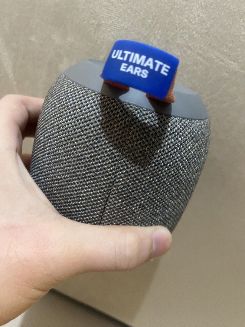 Ultimate Ears (UE) Wonderboom 2 Bluetooth Speaker (Excellent Condition) (Category: Soundbars, Speakers & Amplifiers) located in Quezon City. Submitted by keirao (Listing ID 1453817546, Image 3). Description: Selling this ultra-portable, rugged Ultimate Ears Wonderboom 2 Bluetooth speaker. It delivers surprisingly loud 360-degree sound and deep bass for its compact size. Perfect for beach trips, pool parties, workouts, or shower singing! Willing t