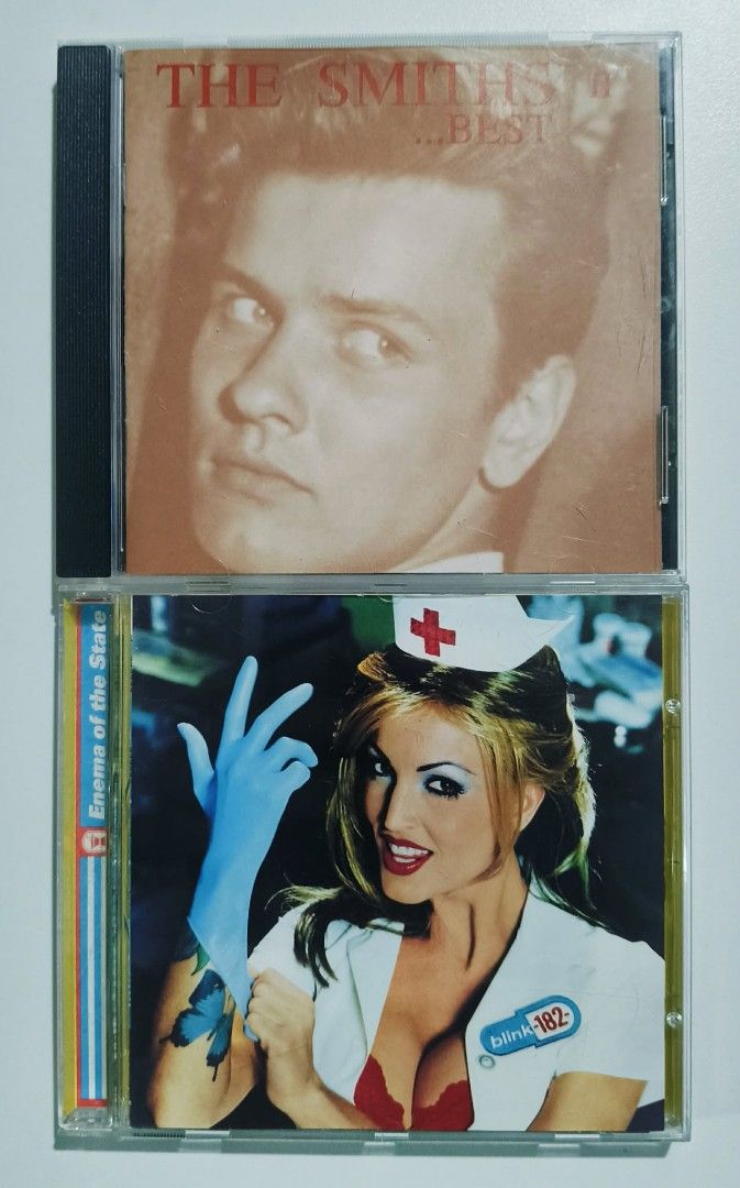 Various Rock CDs batch 1 (Category: CDs & DVDs) located in Taguig. Submitted by sellout2ny (Listing ID 1453847918, Image 3). Description: 350 each Nearmint conditions ❗️SOLD Blink 182 Rancid Nirvana Dishwalla Limp Bizkit The Smiths Foo Fighters GnR - Collection of classic rock and alternative CDs. - Featuring iconic albums like Linkin Park's Hybrid Theory, Pantera's Far Beyond Driven, and Nirvana's Unplugged in New York. - Also includes CDs from 