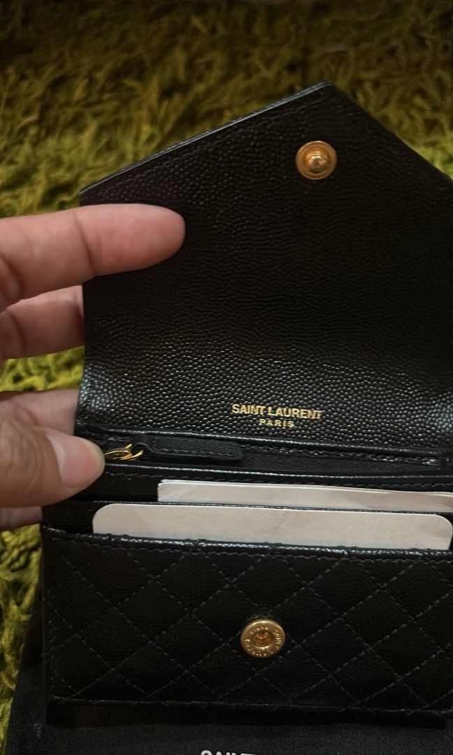 Ysl Card and coin wallet (Category: Luxury Bags & Wallets) located in Iloilo. Submitted by jananapad (Listing ID 1453825382, Image 2). Description: Guaranteed Original ready to ship mp.