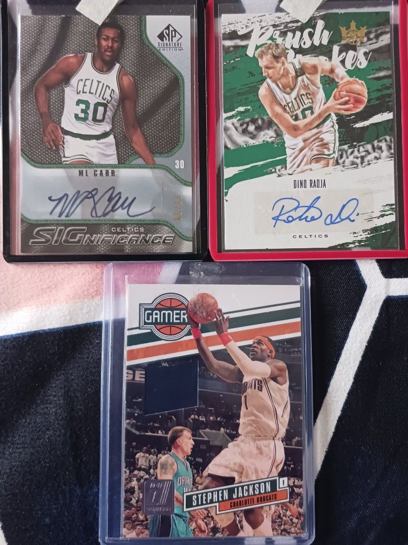 10 nba basketball autograph jersey cards (Category: Raw Singles) located in Batangas. Submitted by jep.jep (Listing ID 1454026596, Image 1). Description: .