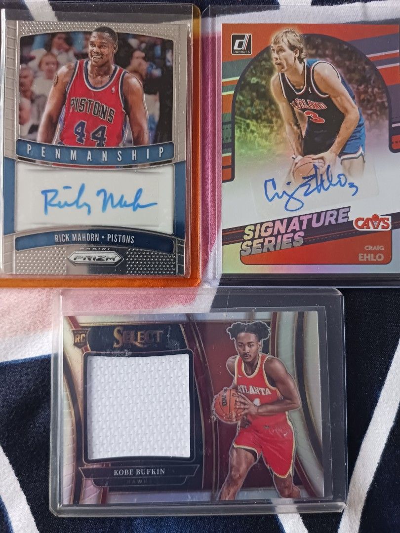 10 nba basketball autograph jersey cards (Category: Raw Singles) located in Batangas. Submitted by jep.jep (Listing ID 1454026596, Image 2). Description: .