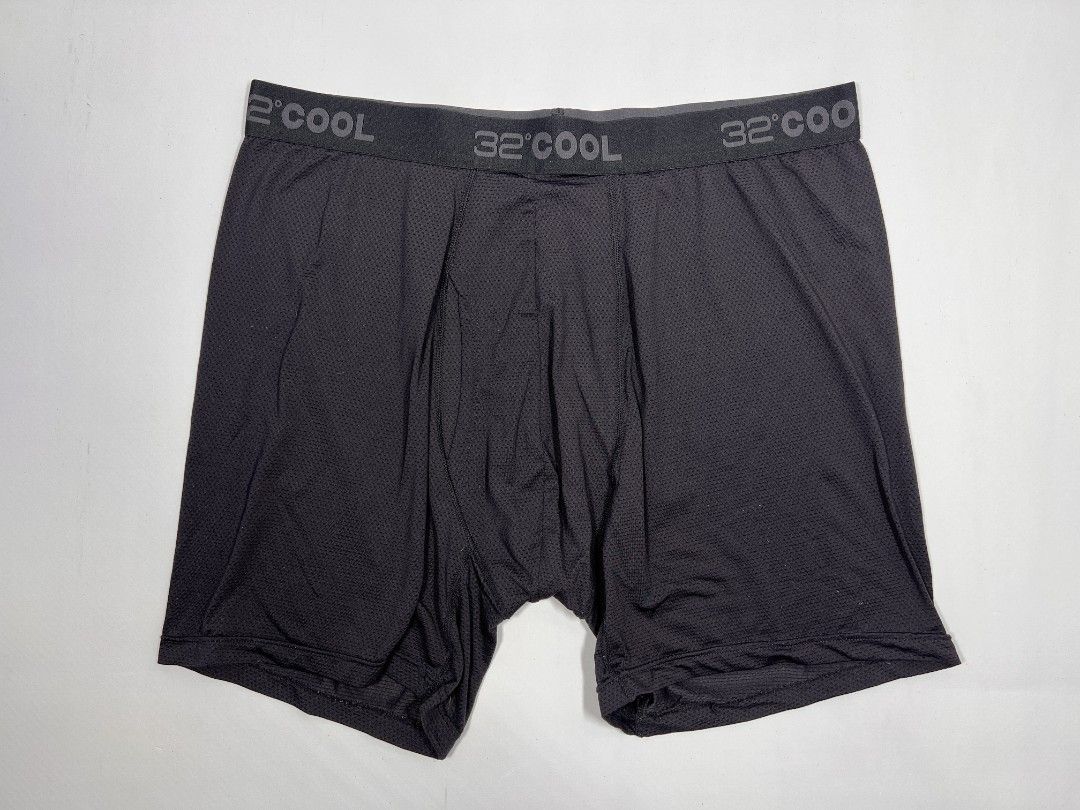 32 Degrees Cool Boxer Briefs (2-Pack) (Category: Underwear) located in Manila. Submitted by karsonsilyobyrns (Listing ID 1454176240, Image 2). Description: BRAND: 32 Degrees Cool Size (Inch) ‼️Medida Size‼️ : W 30-36 Color Rate: 9/10 Condition: Excellent Issue: None ‼️ Thrifted item — please manage your expectations, authenticity is not guaranteed (check photos for tags!) 🧼 Items have been stored or thrifted — we highly recommend washing before 