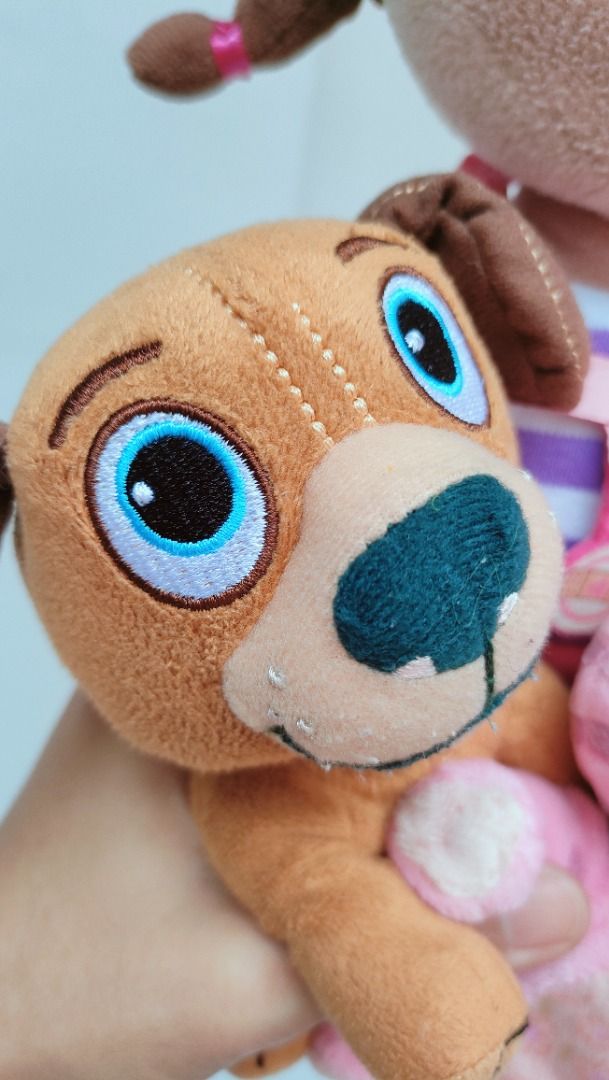 [3] Disney Junior Doc McStuffins Pet Vet plush set (Category: Plushies & Soft Toys) located in Taguig. Submitted by adopt.my.plush.ph (Listing ID 1454090957, Image 3). Description: Disney Junior Doc McStuffins plush toys, including Doc herself along with her pet vet animal friends Findo the dog and Whispers the pink cat. Dottie with her signature purple headband, pigtails, and toy stethoscope. *as is, WYSIWYG ‼️Photos have been uploaded for your 