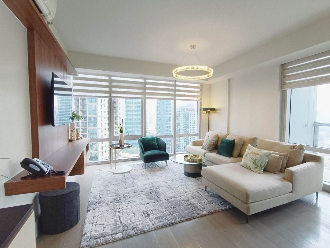 3BR Unit For Rent - Proscenium Lorraine (Category: Apartments & Condos) located in Makati City. Submitted by vsg.realestate (Listing ID 1454046205, Image 1). Description: 🔆 3BR Unit For Rent - Proscenium Lorraine 📌Property Details 29th Floor 3BR 3TB 153 sqm Fully Furnished Nearby Places: Joya Lofts and Towers, One Rockwell, Edades Suites, Edades Tower, Hidalgo Place, Manansala Tower, 8 Rockwell 🏷 Asking Price: ₱ 200,000 👩‍💼 Veronica Ginez #V