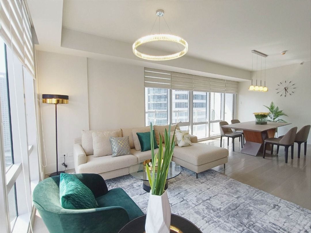 3BR Unit For Rent - Proscenium Lorraine (Category: Apartments & Condos) located in Makati City. Submitted by vsg.realestate (Listing ID 1454046205, Image 3). Description: 🔆 3BR Unit For Rent - Proscenium Lorraine 📌Property Details 29th Floor 3BR 3TB 153 sqm Fully Furnished Nearby Places: Joya Lofts and Towers, One Rockwell, Edades Suites, Edades Tower, Hidalgo Place, Manansala Tower, 8 Rockwell 🏷 Asking Price: ₱ 200,000 👩‍💼 Veronica Ginez #V