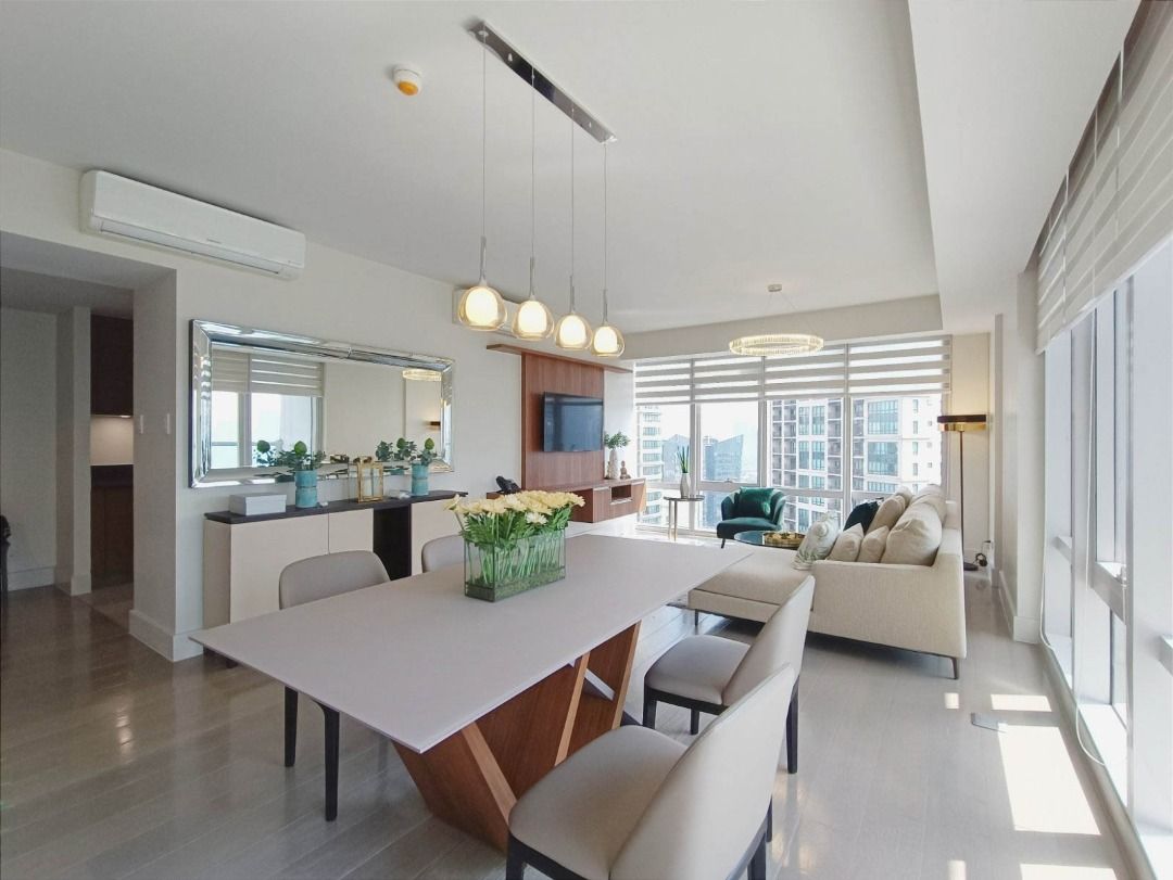 3BR Unit For Rent - Proscenium Lorraine (Category: Apartments & Condos) located in Makati City. Submitted by vsg.realestate (Listing ID 1454046205, Image 2). Description: 🔆 3BR Unit For Rent - Proscenium Lorraine 📌Property Details 29th Floor 3BR 3TB 153 sqm Fully Furnished Nearby Places: Joya Lofts and Towers, One Rockwell, Edades Suites, Edades Tower, Hidalgo Place, Manansala Tower, 8 Rockwell 🏷 Asking Price: ₱ 200,000 👩‍💼 Veronica Ginez #V