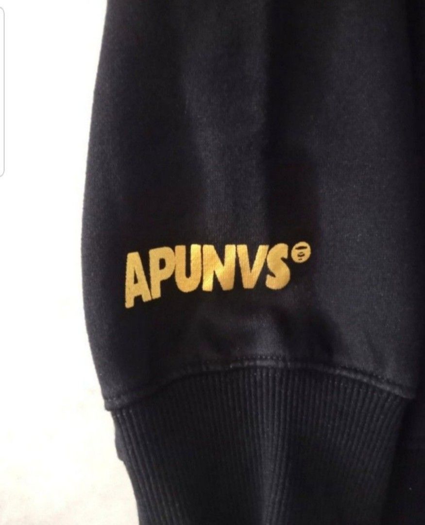 Aape by A Bathing Ape Pullover Sweater sweatshirt hoodie (Category: Coats, Jackets and Outerwear) located in Quezon City. Submitted by bbbts1268 (Listing ID 1454148965, Image 2). Description: 9/10 color rate worn twice last price.
