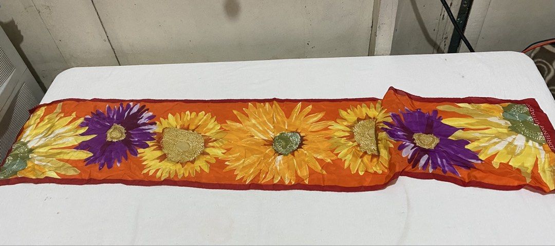 Adrienne Vittadini Table Runner (Category: Table Linen & Textiles) located in Manila. Submitted by resi.diaz (Listing ID 1454083503, Image 3). Description: Approx 11 x 50 inches.