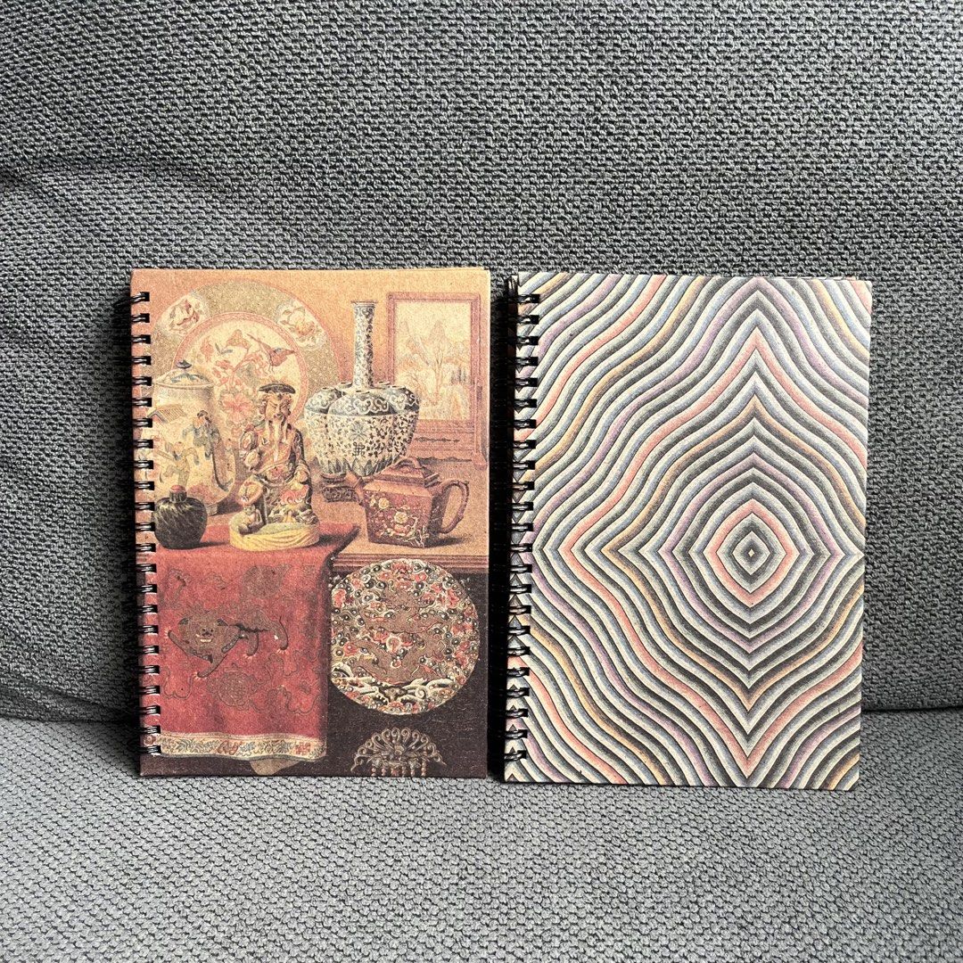 Alan Chan Creations Museum Art Vintage Notebook Bundle (Category: Stationery & School Supplies) located in Silang. Submitted by f4iry4rch1ve (Listing ID 1454138966, Image 1). Description: Alan Chan Creations Museum Art Vintage Notebook Bundle 500 php+ sf Condition: 10/10 -authentic - actual photos Note: Colors may vary due to lighting Please message me for shipping and payment method....