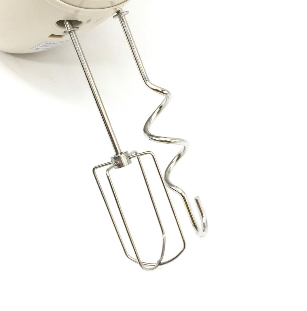 AMBIANO HM25_04562 Kitchen Baking Hand Mixer (Category: Hand & Stand Mixers) located in Pasay City. Submitted by meostore (Listing ID 1454030274, Image 2). Description: AMBIANO HM25_04562 Kitchen Baking Hand Mixer -Model: HM25_04562 -Power rating: 200W -Input rating: 220-240V ; 50/60Hz -Features: 200W motor; Multiple speed controls; Wire beaters and whipping dough hook; Ergonomic lightweight build NOTE: Please expect slight scratches or dusted po