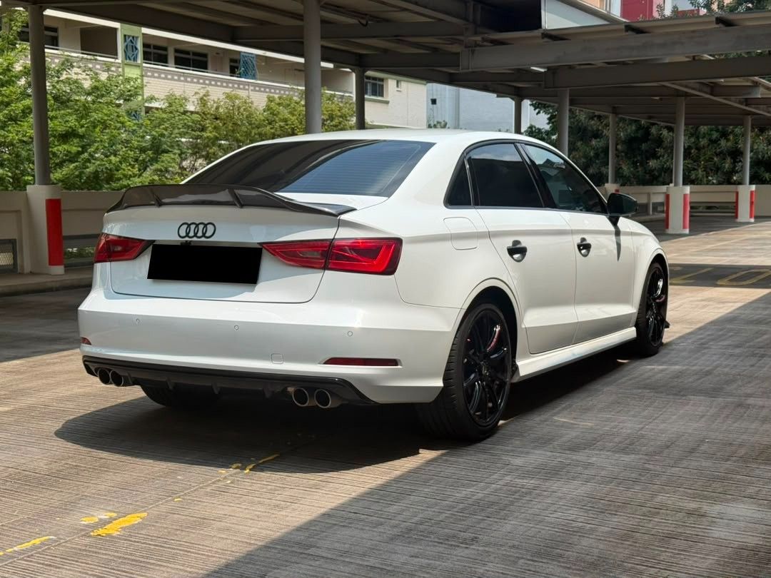 Audi A3 Sedan 1.4 TFSI S-tronic Ambiente (A) (Category: Used Cars) located in Singapore. Submitted by preciseauto (Listing ID 1454115668, Image 3). Description: 🔥🔥BOSS SAY ALL MUST GO CLEARANCE SALE🔥🔥 🚨CHEAPEST CARS IN THE MARKET🚨 🚘$500 DRIVEAWAY🚘 🏦LOWEST INTEREST FROM 1.48%🏦 🟢1 YEAR WARRANTY🟢 🔧FREE 1 YEAR SERVICING🔧 🏬 Vehicle 120 Points INSPECTION CHECK By In House Workshop BEFORE we put them for SALE 🚕 PHV Drivers Welcomed 🔁 Hi