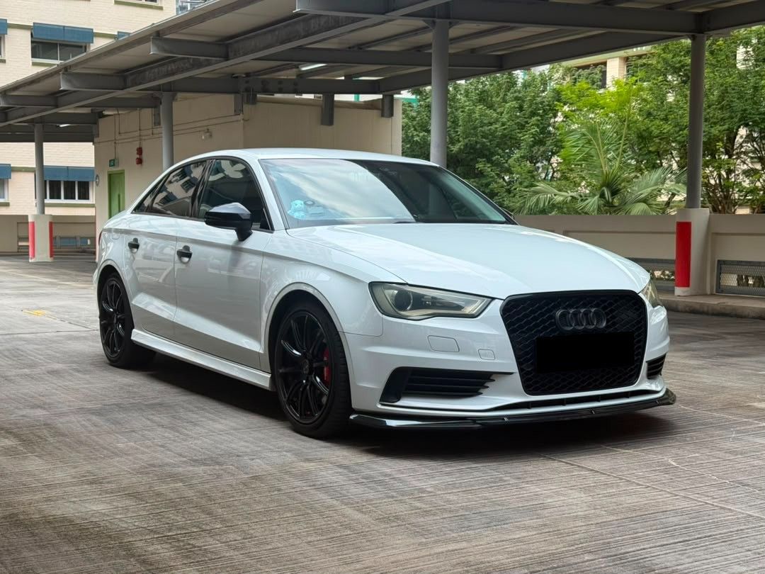 Audi A3 Sedan 1.4 TFSI S-tronic Ambiente (A) (Category: Used Cars) located in Singapore. Submitted by preciseauto (Listing ID 1454115668, Image 1). Description: 🔥🔥BOSS SAY ALL MUST GO CLEARANCE SALE🔥🔥 🚨CHEAPEST CARS IN THE MARKET🚨 🚘$500 DRIVEAWAY🚘 🏦LOWEST INTEREST FROM 1.48%🏦 🟢1 YEAR WARRANTY🟢 🔧FREE 1 YEAR SERVICING🔧 🏬 Vehicle 120 Points INSPECTION CHECK By In House Workshop BEFORE we put them for SALE 🚕 PHV Drivers Welcomed 🔁 Hi