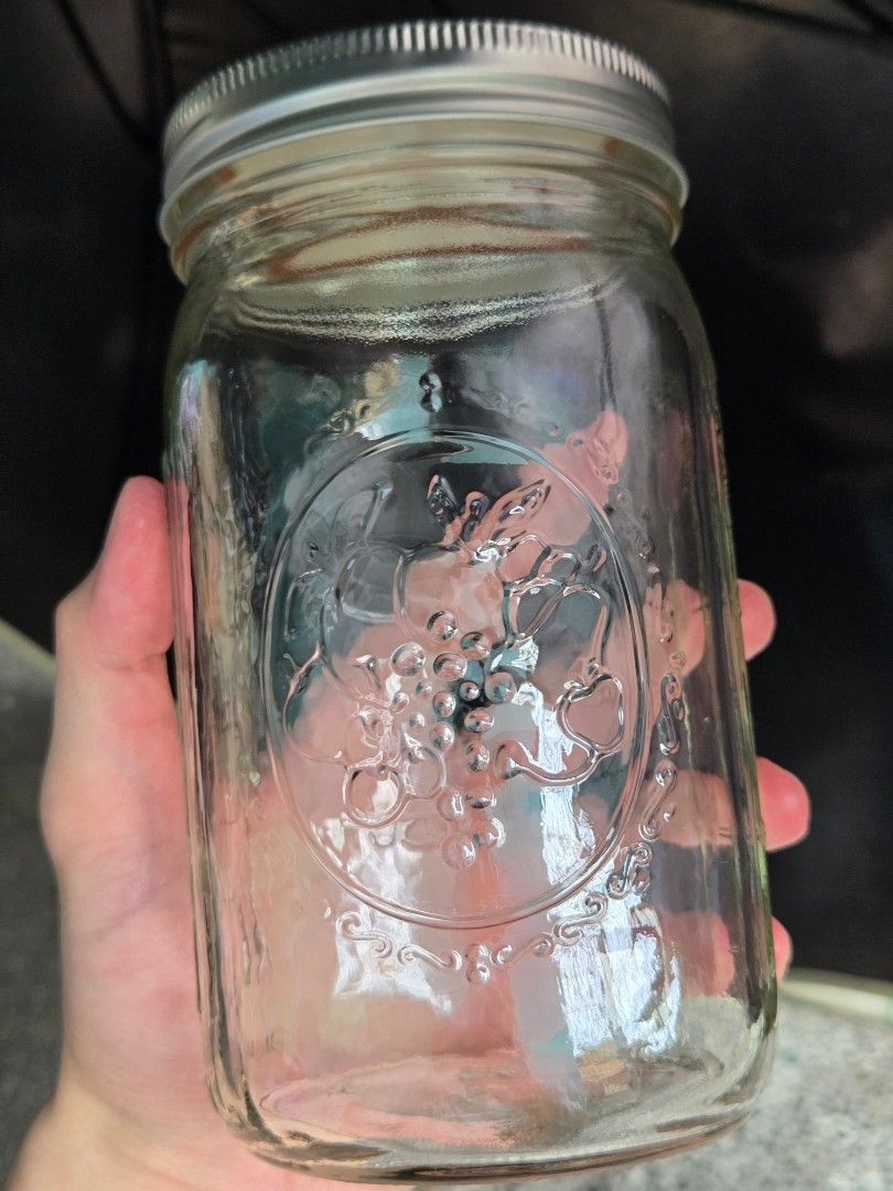 Authentic Ball Wide Mouth 32 oz. Mason Jar (Category: Food Organization & Storage) located in Caloocan City. Submitted by mochiescloset (Listing ID 1454049452, Image 2). Description: Brand new. Authentic. RFS: extra jar (LAST STOCK❗️) ⚠️ Be cautious when buying Ball jars online as there are a lot of counterfeits. Always check the brand logo on top of the lid, Made in USA logo on the side, and production codes on the bottom. Gcash mop. Delivery sh
