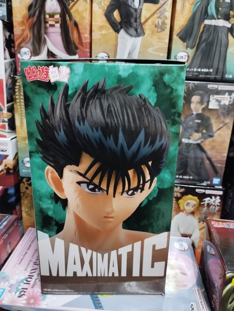 Banpresto Maximatic Ghost Fighter Eugene (Yusuke Urameshi) (Category: Figurines & Statues) located in Manila. Submitted by jmmendoza321 (Listing ID 1454053734, Image 2). Description: Banpresto Maximatic Demon Slayer (Yu Yu Hakusho) Eugene (Yusuke Urameshi) Mint In Box Mode of Payment: GCash or COD Mode of Delivery: Lalamove or LBC Meet-up around Sampaloc, Manila Area.