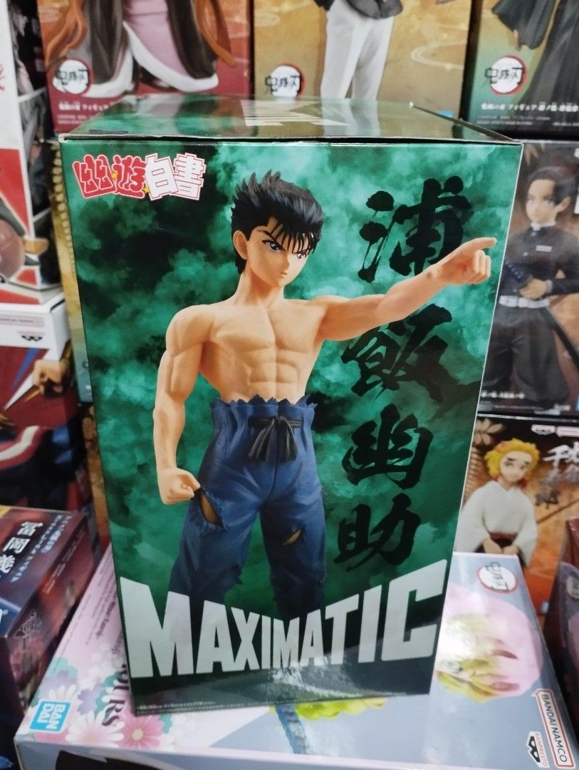 Banpresto Maximatic Ghost Fighter Eugene (Yusuke Urameshi) (Category: Figurines & Statues) located in Manila. Submitted by jmmendoza321 (Listing ID 1454053734, Image 3). Description: Banpresto Maximatic Demon Slayer (Yu Yu Hakusho) Eugene (Yusuke Urameshi) Mint In Box Mode of Payment: GCash or COD Mode of Delivery: Lalamove or LBC Meet-up around Sampaloc, Manila Area.