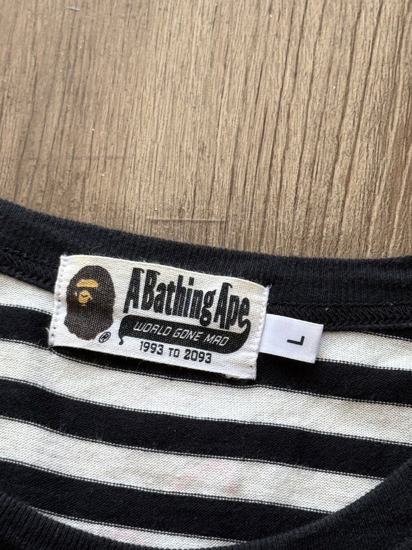 Bape Melody Tee (Category: Activewear) located in Quezon City. Submitted by daddysource (Listing ID 1454098598, Image 3). Description: Bape Melody Tee Large | Excellent ₱3,000.