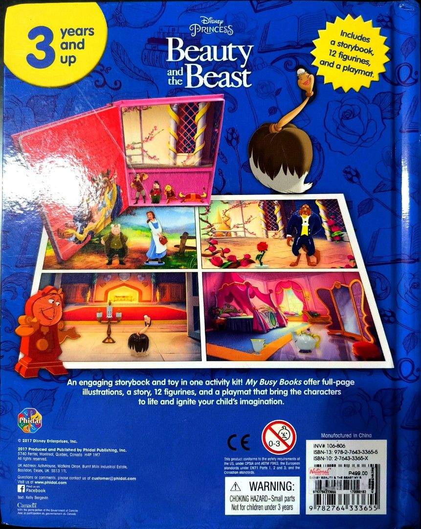 Beauty and the Beast book (Category: Storybooks) located in Bacoor. Submitted by usefulfinds (Listing ID 1454140979, Image 3). Description: .