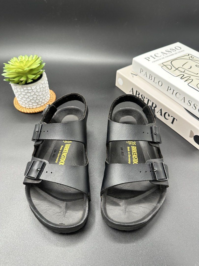 Birkenstock Milano Eva Sandals (Category: Flats & Sandals) located in Baguio. Submitted by .daryl (Listing ID 1454102033, Image 2). Description: 22 cm insole.