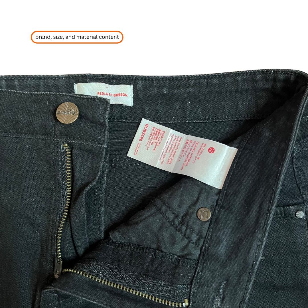 Black Denim Shorts (Category: Shorts) located in Santa Rosa. Submitted by annydeclutters (Listing ID 1454145601, Image 2). Description: Reika by Bobson Size: 28 RFS: Decluttering.