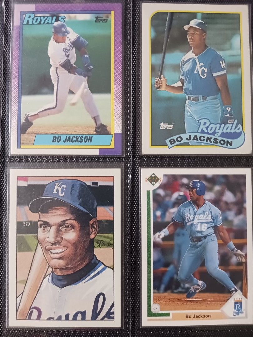 Bo jackson mlb baseball cards (Category: Raw Singles) located in Batangas. Submitted by jep.jep (Listing ID 1454027525, Image 1). Description: .