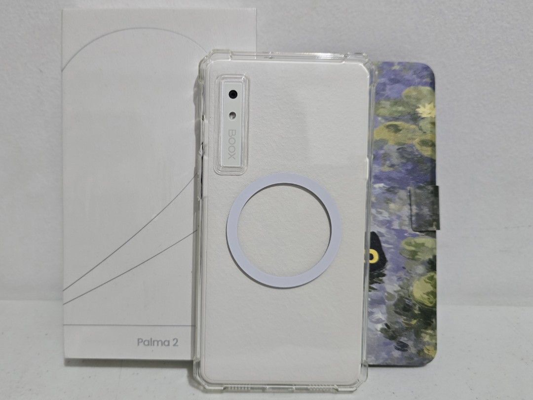 Boox Palma 2 (Category: Android Others) located in Manila. Submitted by a.dr27 (Listing ID 1454069177, Image 2). Description: Color: White Condition: Good as new, first owner DOP: May 2026 RFS: extra ereader Inclusions: box, manuals, cable, detachable case, screen protector installed 📍Delivery thru Grab/Lalamove only from Dela Fuente, Sampaloc MOP: Gcash/Maribank I will pack the item very securely. Pls note that once handed over to the courier, 