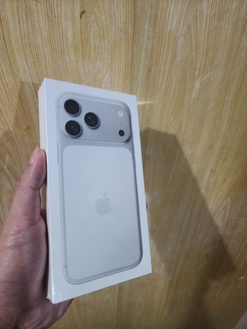 Brand new iphone 17 pro max 256 storge ntc approve (Category: Laptops & Notebooks) located in Manila. Submitted by zhulkyabul57074 (Listing ID 1454106514, Image 1). Description: brandnew iphone 17 pro max 256 storage Ntc approve.