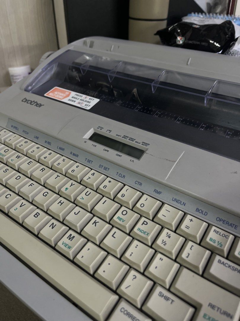 Brother GX 8250 Electronic Typewriter (Category: Printers, Scanners & Copiers) located in Manila. Submitted by cmsormtrading (Listing ID 1454085086, Image 2). Description: Reconditioned GX 8250 Call 09668556030 for more details Or message me.