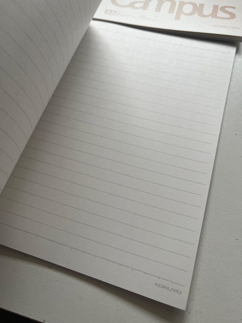 Campus Kokuyo A5 Dog Notebooks (Category: Stationery & School Supplies) located in Bacoor. Submitted by camylcocjin (Listing ID 1454092768, Image 2). Description: Campus Kokuyo A5 Dog Notebooks originally bought from 🍊 app unused. opened from original plastic packaging to check rfs: destashing take all 4 notebooks for ₱250 loc: cavite mod: j&t.