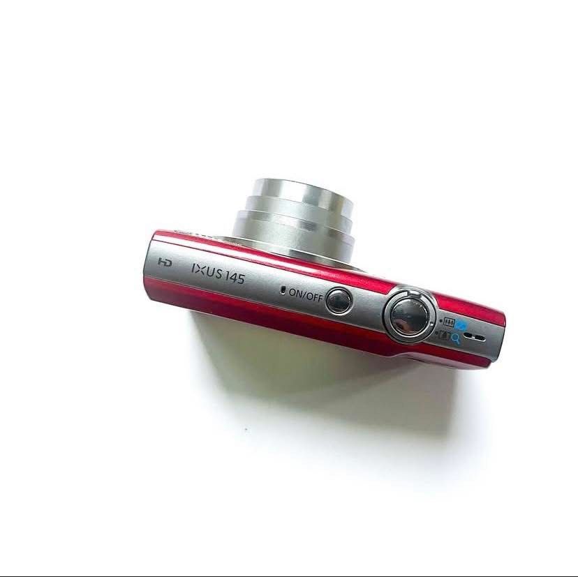 Canon Ixus 145 (Category: Cameras) located in Santa Rosa. Submitted by shopwithelle11 (Listing ID 1454056135, Image 2). Description: ₊✩‧₊ Canon IXUS 145 ₊✩‧₊ RED ♡ * 16.1MP camera * 9/10 body cosmetics * 5x optical zoom * CMOS Sensor * Has image stabilizer * White Balance Presets * Many shooting modes * Many scene modes * Many effects * Removable date & time stamp Issue *one vertical line in Icd but doesnt affect with anything ⋆˚✿˖° • unit • batt