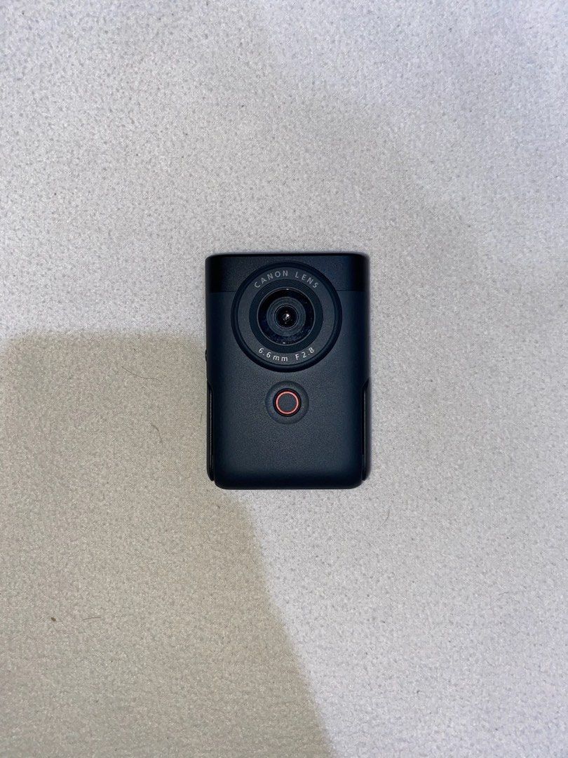 Canon Powershot V10 - Video Camera (Black) (Category: Video Cameras) located in Manila. Submitted by smnthshn (Listing ID 1454181005, Image 1). Description: Bought at: CameraHaus Plus (SM Mall of Asia) Issue/s: None Purchased: October 4, 2025 RFS: Not using it anymore slightly negotiable :).