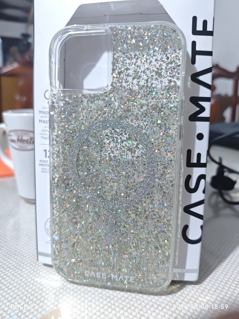 Case Mate Twinkle Disco Case for iPhone 15 Plus - Glitters (Category: Cases & Sleeves) located in Manila. Submitted by chemeng.jp (Listing ID 1454127912, Image 1). Description: Twinkle Disco: Reflective glitter foil embedded into a clear case designed for iPhone 15 Plus comes with a twinkle effect that varies reflection based on lighting and device color to give your phone a different look from different angles; It has a flat surface with glitter