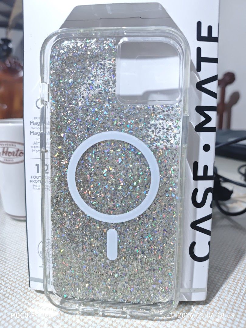 Case Mate Twinkle Disco Case for iPhone 15 Plus - Glitters (Category: Cases & Sleeves) located in Manila. Submitted by chemeng.jp (Listing ID 1454127912, Image 3). Description: Twinkle Disco: Reflective glitter foil embedded into a clear case designed for iPhone 15 Plus comes with a twinkle effect that varies reflection based on lighting and device color to give your phone a different look from different angles; It has a flat surface with glitter