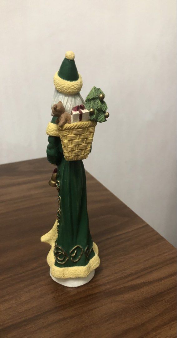 Christmas Santa Figurine (green) (Category: Other Home Decor) located in Cavite. Submitted by surplus_atbp (Listing ID 1454017463, Image 2). Description: .