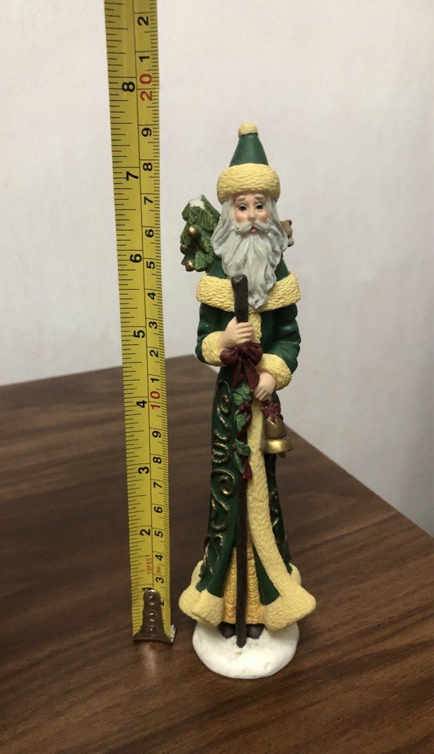 Christmas Santa Figurine (green) (Category: Other Home Decor) located in Cavite. Submitted by surplus_atbp (Listing ID 1454017463, Image 3). Description: .