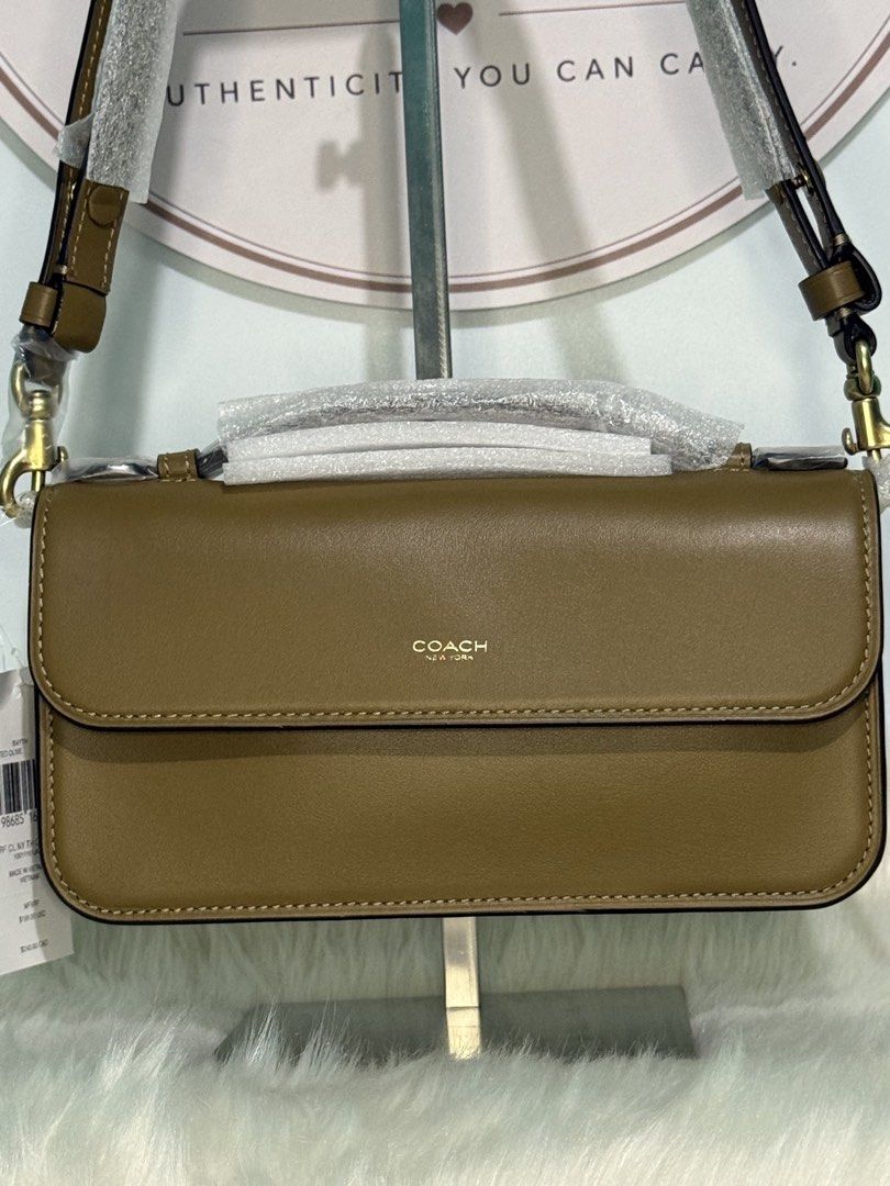 Coach Elora Top Handle - Muted Olive (Category: Luxury Bags & Wallets) located in Quezon City. Submitted by chicandcarry.ph (Listing ID 1454065013, Image 3). Description: ✨Brandnew 💯 Original Coach Bag 🤎Inclusion: Complete with tag, cc and dustbag 📩PM for more details.